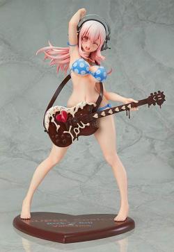 tactical-salad:  Super Sonico 1/6 Figure Rock'n Roll Valentine ver.Click for J-list!