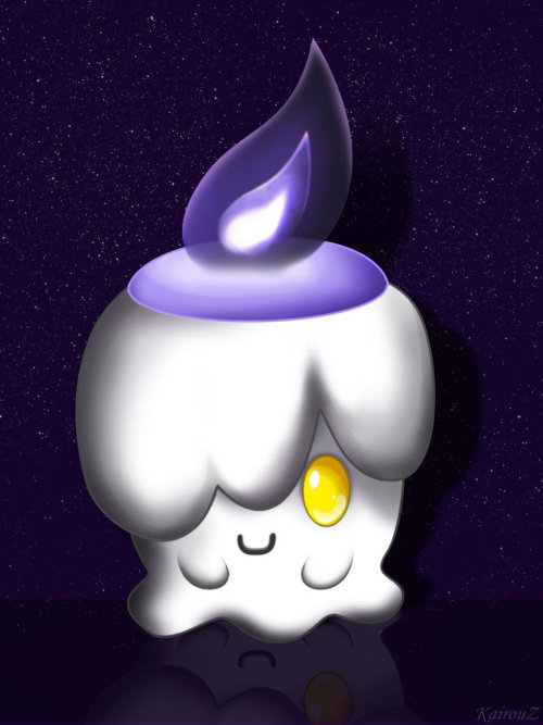 post-rogue:  30 Day Pokemon Challenge Day 11-Favorite new Pokemon from Black & White: Litwick I have been waiting since gen 2 to see a Ghost/Fire type and this little dude has given it to me with his evolution line. Also he’s fucking adorable and