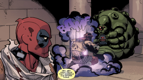 fuckyesdeadpool:Deadpool: The Gauntlet Infinite Comic #2