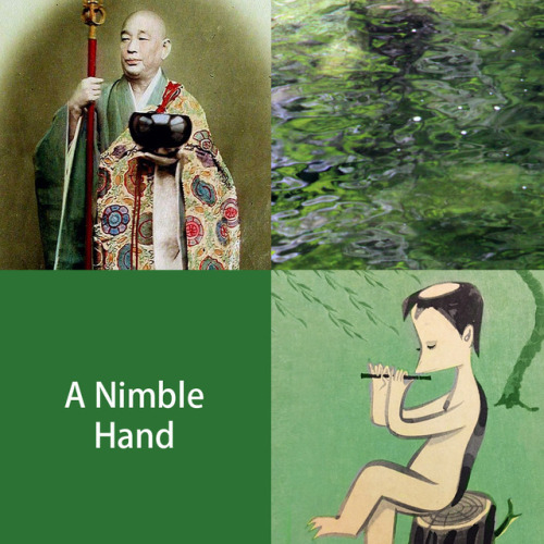 Japanese folk tales #40 - A nimble hand(for @cybermanolo  asked for a kappa tale. I hope you’ll like