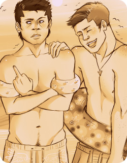 casblues:  “I am a warrior of God. I’m sorry I don’t know how to swim. It wasn’t exaCTLY A SKILL NECESSARY FOR CELESTIAL COMBAT!!”“Cas, calm down!”“&gt;:(” (thank u nestingangels)