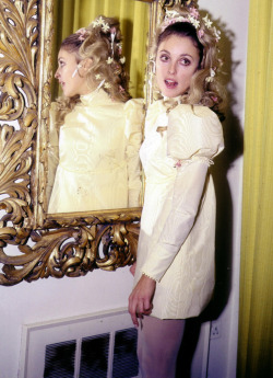 blueblackdream:Sharon Tate at her wedding