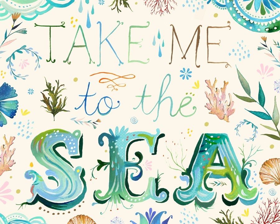 culturenlifestyle:  New Inspirational Illustrations Pay Homage to the Magic of Nature