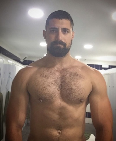 Bearded gym alex - nude photos