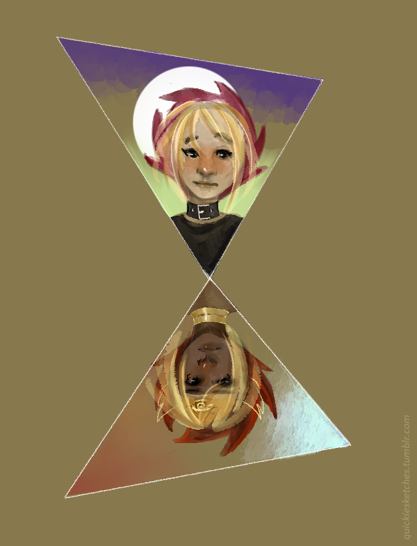 exserta:  maybe we were fated to meet… some art i drew up today :v  i think i