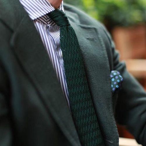 New Sprezzatura | violamilano: Tom wearing a Viola Milano “Knitted...