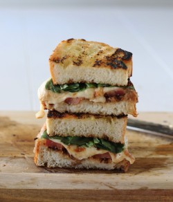 do-not-touch-my-food:  Grilled Caprese Sandwich