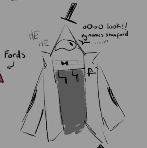 BILL CIPHER DOODLE DUMPSCARE