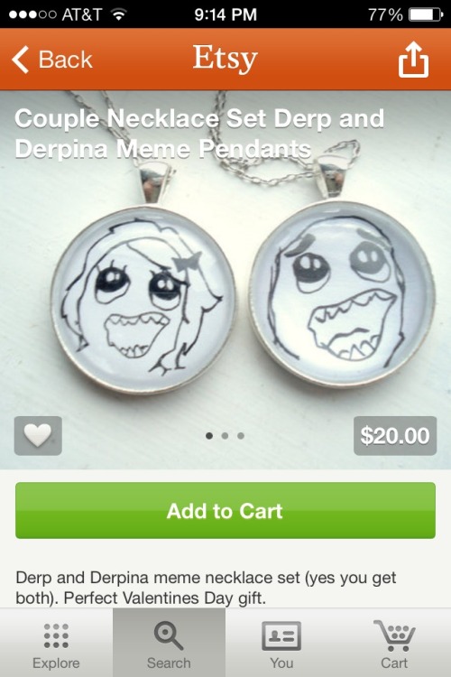 gaikudo:  dogpuppy:  Happy Valentines Day  you meme the world to me 
