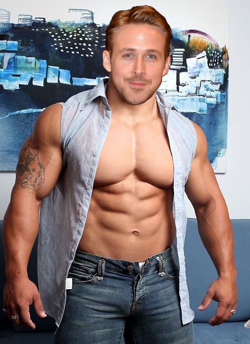 doryfan1:  Ryan Gosling muscle morph 4  porn pictures