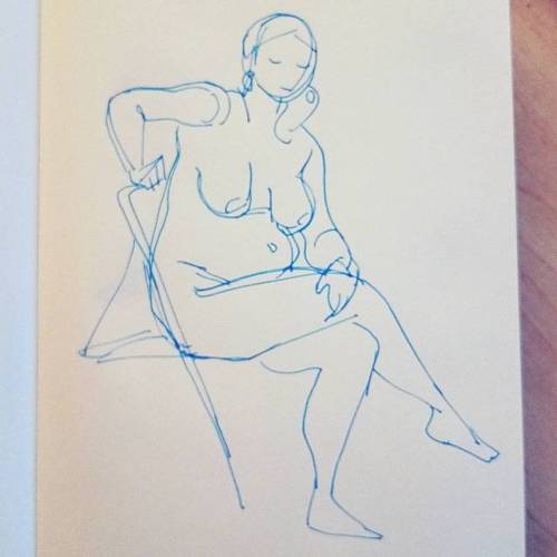 Just kinda liked how this one came out :) 2 min life drawing~