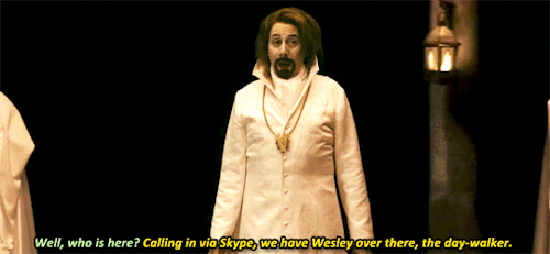 countrichmond:booasaur:What We Do in the Shadows - 1x07Bonus:YALL DONT KNOW HOW HARD I SCREECHED WHE