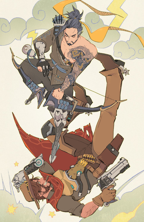robodumpling:hi i love mchanzso i drew this print for ax