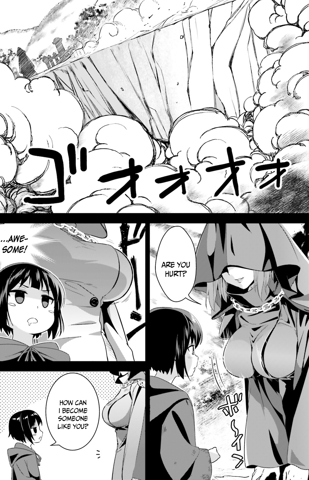 seieifsetsuna:  so you’re telling me Megumin learned explosion magic so her boobs