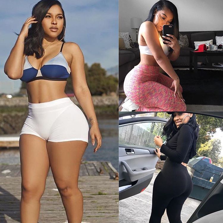 thicksexyasswomen:  sexiestcreations:  @sachelamonte just naturally #ThickAndBeautiful