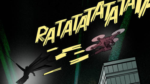 Favourite SFX I lettered for Ep. 30 of Wayne Family Adventures! Featuring Fight to the Finish from @