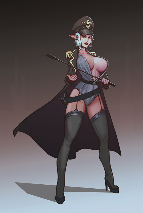 kastep:  today’s drawing. hentai spaceship’s captain