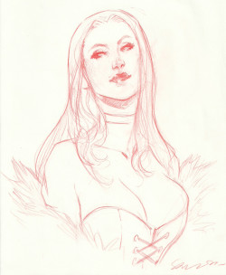 midnight-peanut:  Emma Frost by Sara Pichelli