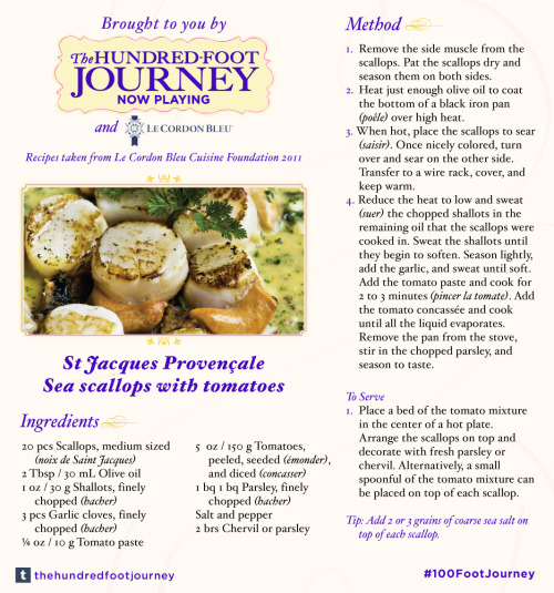 Learn a new seafood dish this Foodie Friday with a recipe brought to you by The Hundred Foot Journey