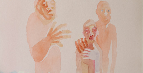 viniciusgerheim:    Aquarela, 29,7 x12cm, 2015.   