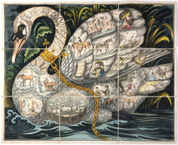 antipahtico:   The Noble Game of the Swan  |  Royal Game of the Delphin  (1821) 