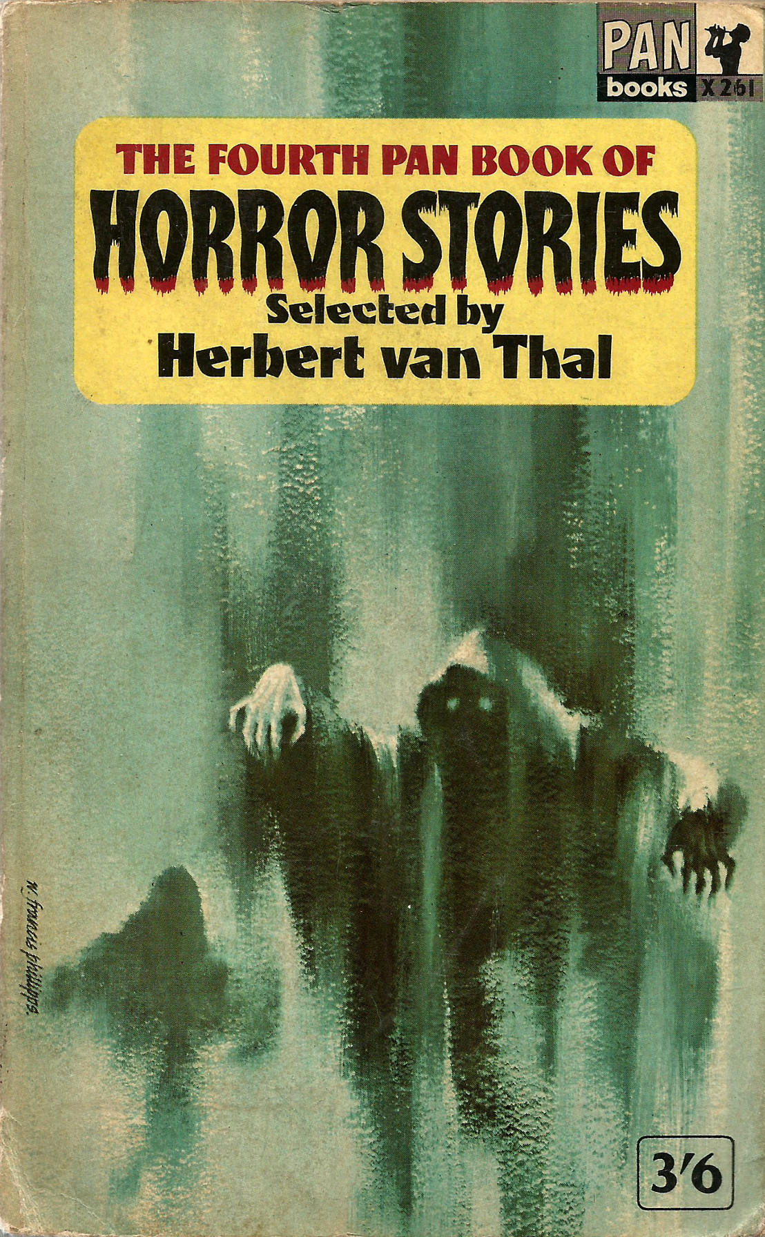 The Fourth Pan Book Of Horror Stories, Selected by Herbert van Thal (Pan, 1964).From