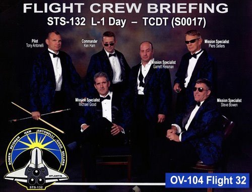 Here Is Your First Installment Of Nasa Fun Crew Photos For You! My Favourite Is The Top One, Personally.