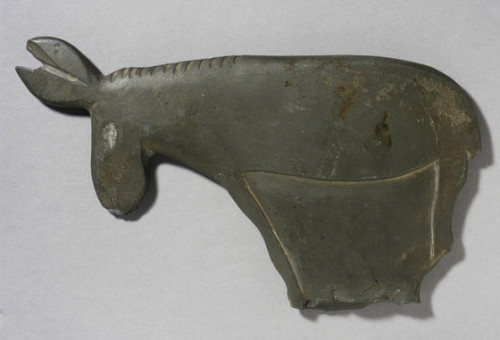 Palette in the Form of a Donkey, Egypt, ca. 4000 - 3000 BCEThe Los Angeles County Museum of Art (LAC