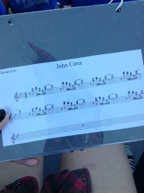 wewilllcarryon:  IM SO UPSET MY BAND DIRECTOR ARRANGED THIS AND NOW WE HAVE TO PLAY IT I CANT ESCAPE