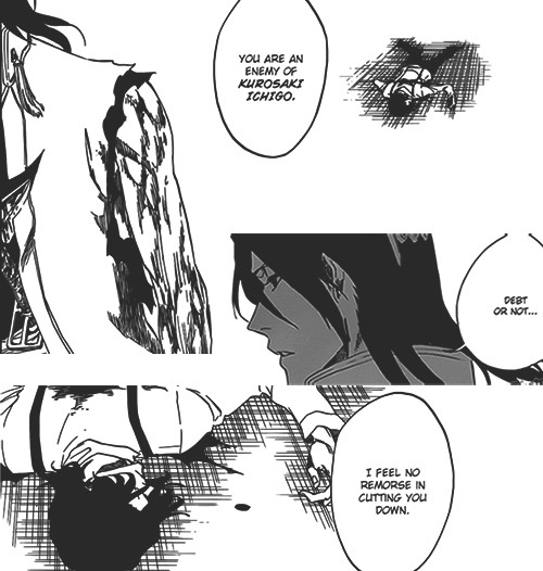 douceancora:  Bleach favorite things: the Byakuya-Rukia-Ichigo relationship Kubo