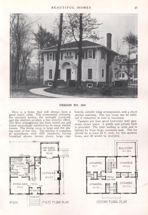 Keith Corp. Beautiful Homes (1925) - No. 2041