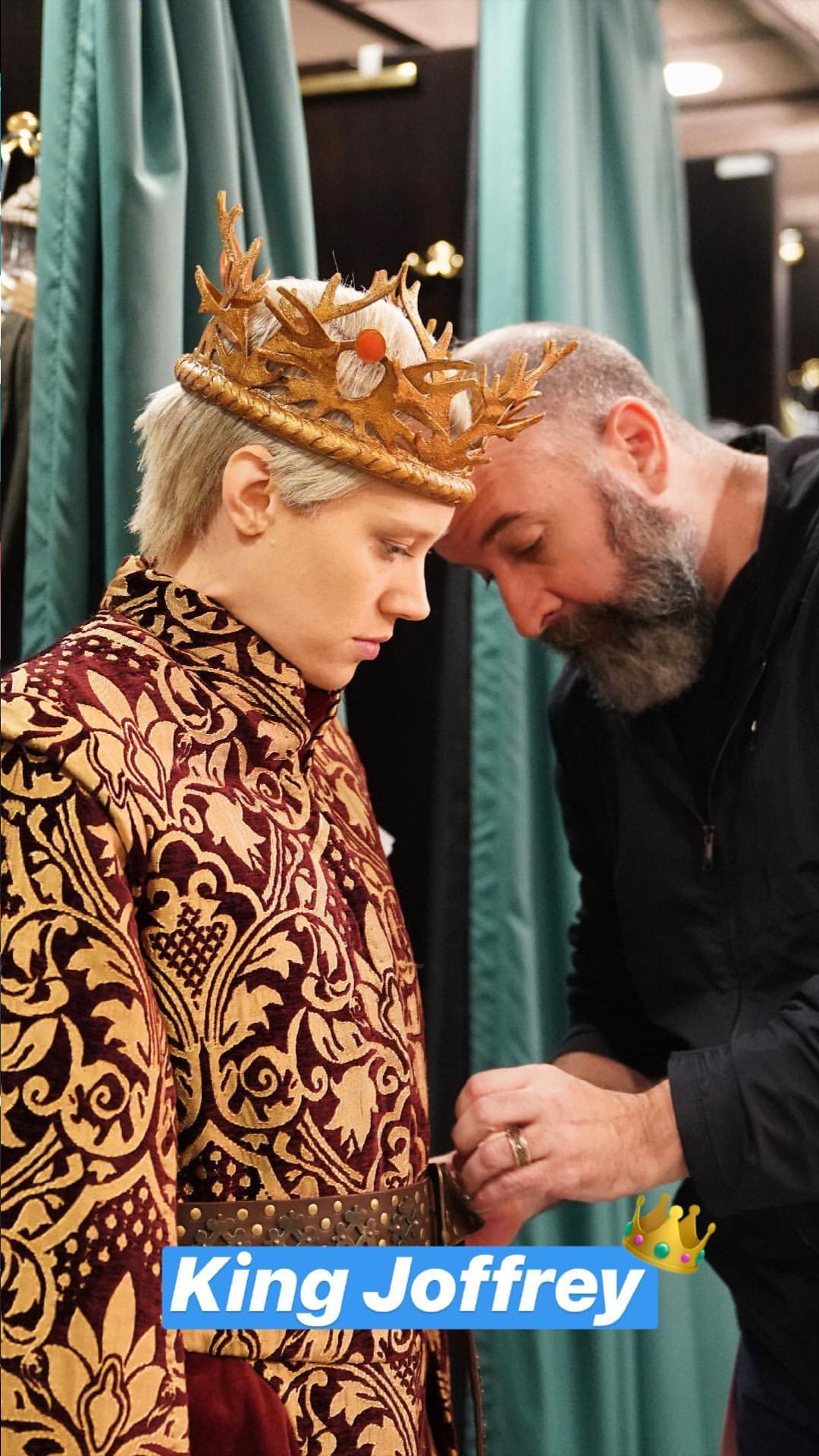 adoringkatemckinnon:  Kate McKinnon as King Joffrey tonight on SNL!