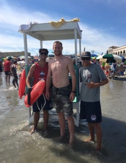 notdbd:Carson Wentz of the Philadelphia Eagles, looking good in shirtless, smiling, and bromantic shots. 