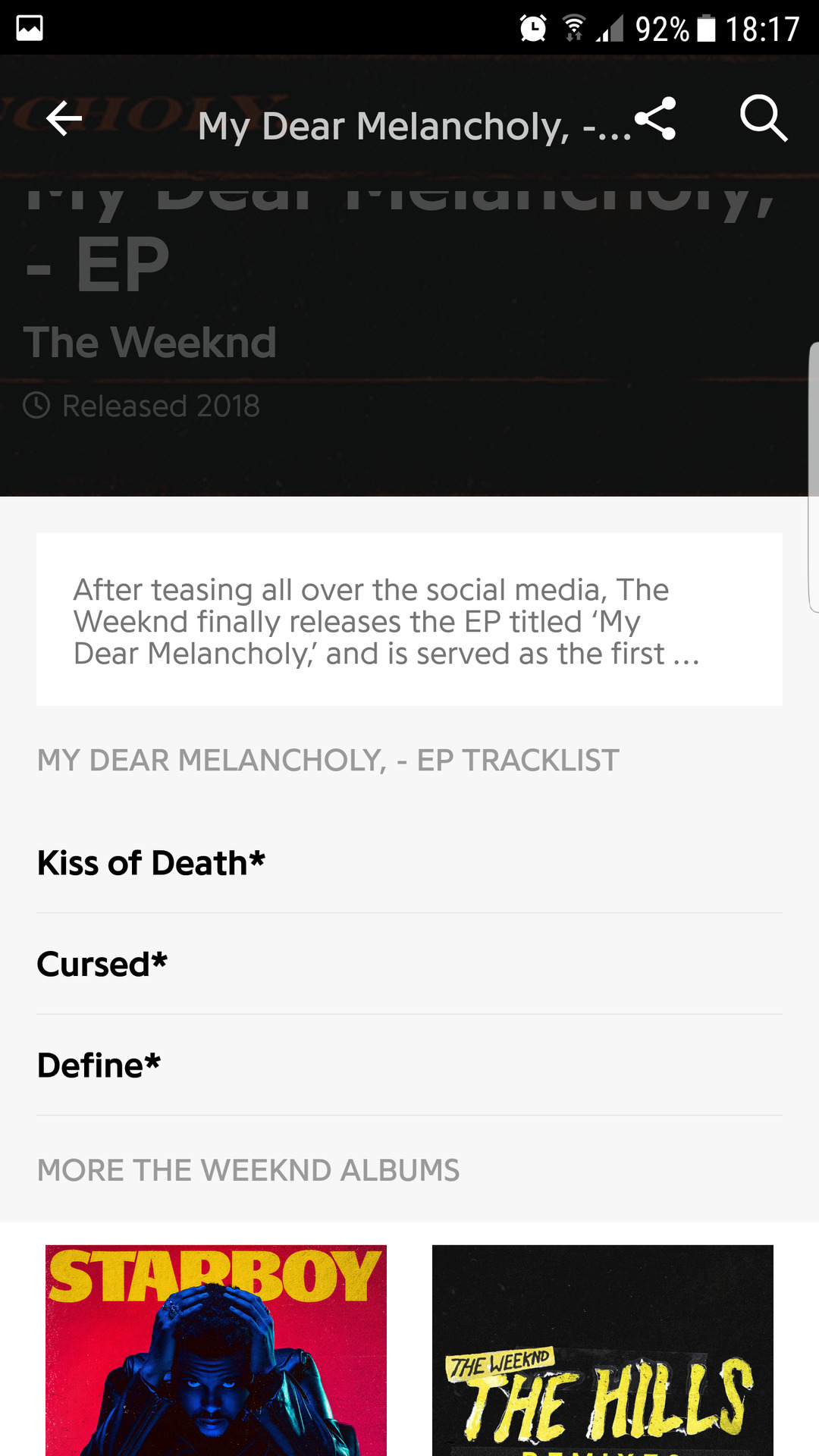 brace yourselves the weeknd is coming