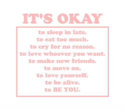 cwote: youre okay, okay?? :))