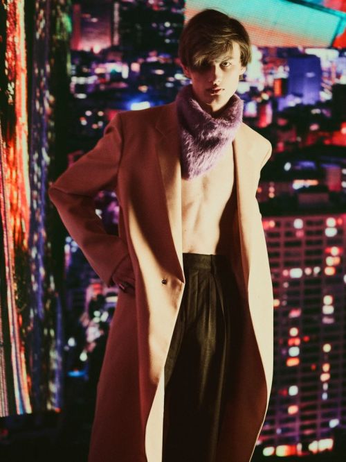 “Neon Lights”, photographed by Luke Dickey for South China Morning Post Style Magazine, 