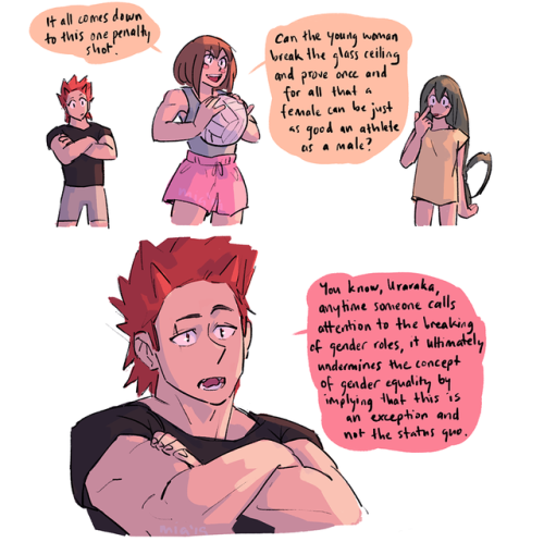 thetrashywritingwitch:anxioussailorsoldier:I think kirishima and knuckles have the same energy :&rsq