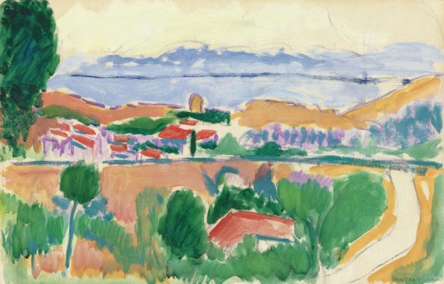 artist-matisse: Vue De Collioure, 1906, Henri Matissewww.wikiart.org/en/henri-matisse/vue-de