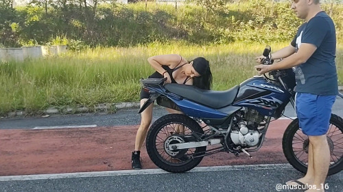 Musculos_16 Lifting motorcycle More photos and videos: onlyfans.com/muscular_goddess16