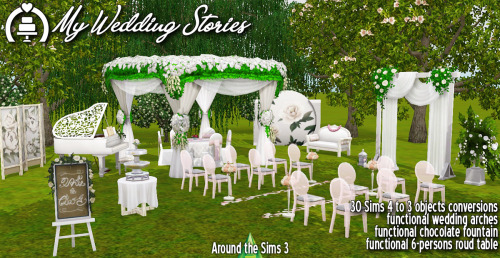 aroundthesims:Around the Sims 3 | My wedding stories | Sims 4 to 3As I messed up with the dates, I h