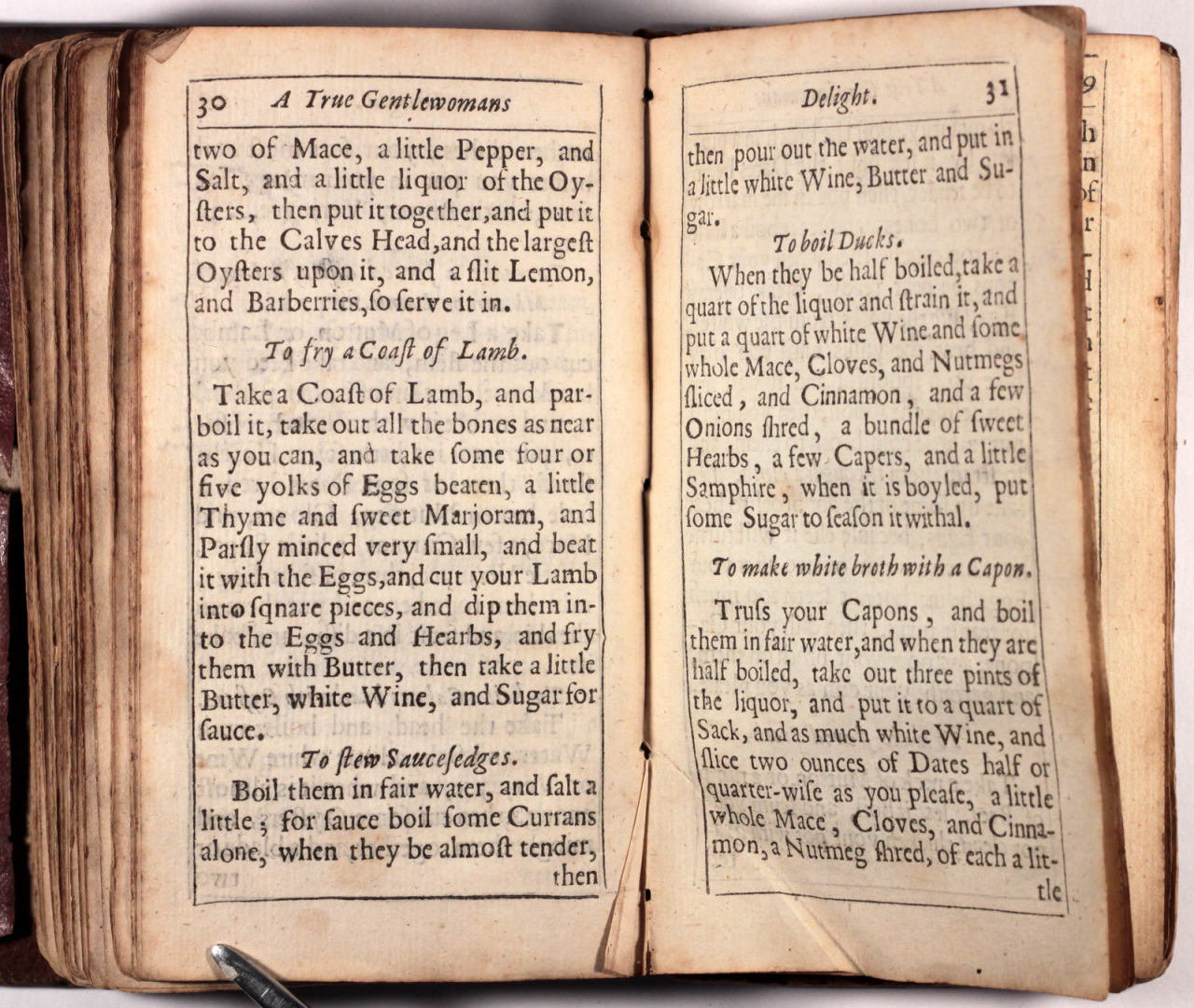 michaelmoonsbookshop:  A True Gentlewoman’s delight printed in 1659 Rare 17th century