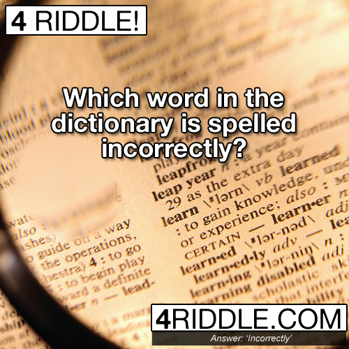Click Here to see more riddles!