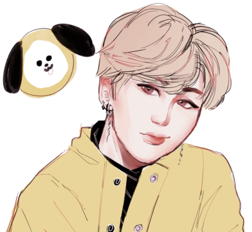 trying to get back into digital art and playing with stylization,,,, bts are my forever muse i love 