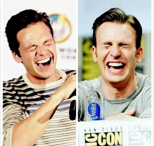 ohcaptainmycaptain1918: This wasn’t even Sebastian’s impression of Chris. They’re 