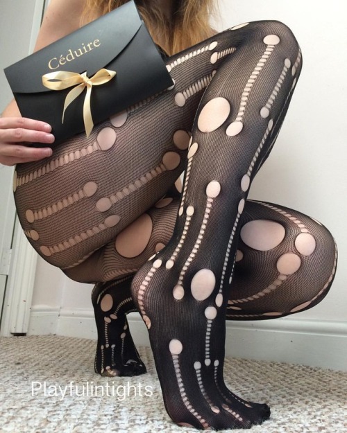 lovesecondskins: playfulintights: @ceduire Electronic Revolution Tights…these are fantastic !! And t