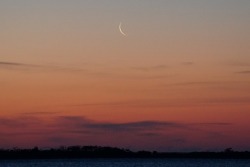 accuweather:  AccuFan Weather Photo of the Day: A gorgeous picture of the crescent moon rising shortly before sunrise taken by ‘Delmarva Johnster Monster’ in Berlin, Md., on March 15.Upload to https://www.accuweather.com/upload-content to qualify!