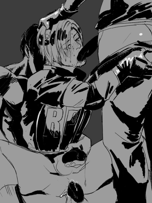 50-shades-of-ketchum:  immoral-pure-love:  加藤徹平   Hey Leon  