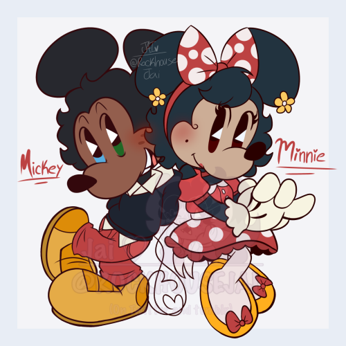 My Collection Of My Mickey And Minnie Clipart Edraws So Far (ft: Millie And Miller :3) Thoughts It Might