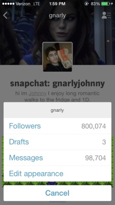 gnarly:  Woohoo! Reached 800k lil daddys