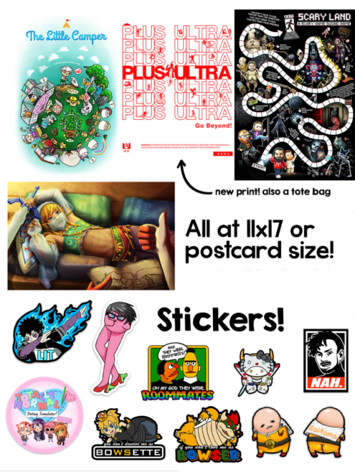 Just realized I didn’t make an Anime Expo Artist Alley (in Kentia Hall) post yet! Here’s some of wha
